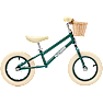 PUCH løbecykel med kurv - grøn