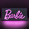 Barbie neonskilt - lyserød