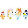 Bluey figurer bryllup 4-pak