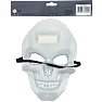 Halloween masker m. rhinsten - flere varianter - assorteret