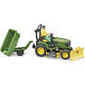 John Deere havetraktor + trailer