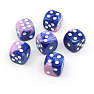 Games for fun marmor terning 6-pak lilla