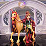 Unicorn academy Valentina & Cinder dukke og hest