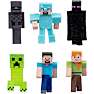 Goo Jit Zu Minecraft mini strækfigur - flere varianter - assorteret