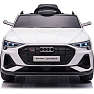 Audi e-tron licens el-bil - hvid