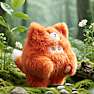 Giggle Monster Furry Forest figur - flere varianter - assorteret