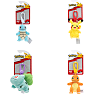 Pokémon bamse clips 9 cm – flere varianter - assorteret