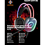 Deltaco RGB gaming headset - semi-transparent