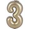 Salling kagelys "3" - Guld