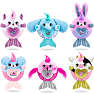 Rainbocorns Mermaidcorn Surprise bamse - assorteret