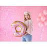 Konfettirør gender reveal 60 cm - pink