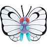 Pokémon bamse Butterfree 30 cm