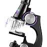 Science microscope set with light