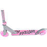 Skeight LED løbehjul grå/pink
