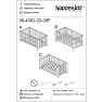 Hoppekids ANTON tremmeseng 60x120 cm