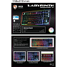 Nox Labyrinth gaming tastatur - LED Light