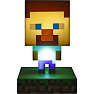 Minecraft Steve lampe - multifarvet