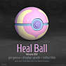 Pokémon trykstøbt Heal Ball