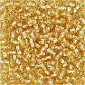 Rocaiperler, guld 25g hulstr. 0,6-1,0 mm