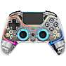 Deltaco PS4 RGB trådløs controller - Transparent