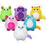 Misfittens katte bamse - flere varianter - assorteret