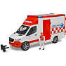 Bruder MB Sprinter ambulance med chauffør