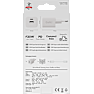 X2O 35W dobbelt hjemmeladersæt USB-C/A med 1,2 m kabel GaN - Hvid
