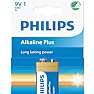 Philips Alkaline Plus 9V batteri 1-pak