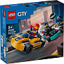 LEGO City Gokarts og racerkørere 60400