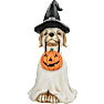 Halloween stor figur med LED H: 50 cm - flere varianter - assorteret