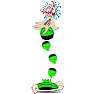 Splats head horrorserie 11 cm – flere varianter - assorteret