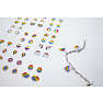Puff Charm Art armbåndssæt - Rainbow