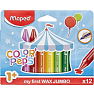 Maped Color'Peps voksfarver 12 stk.