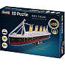 Revell 3d puzzle rms titanic led