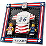LEGO Editions USA's fodboldlandsholdstrøje 2026 43033