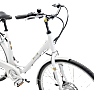 SCO E-Modern dame elcykel 28" 10,4 AH - hvid