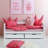 Hoppekids Princess pude - Kroneformet
