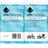 SCO 20" cykelslange m/Dunlop ventil