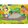 Disney Dumbo og junglebogen puslespil - 2x12 brikker
