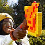 Nerf Minecraft Firebrand-økse blaster med 6 pile