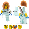 LEGO ICONIC, NURSE 300% LYS M/LED