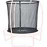 JUMPXFUN Sikkerhedsnet Ø: 244 cm