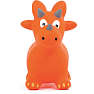 LUDI dino som hoppedyr - orange