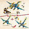 LEGO® NINJAGO® Elementdrage mod kejserinde-kamprobotten 71796