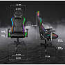 Deltaco RGB gamerstol GAM-080 - sort