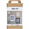 Creotime DIY kit papirkunst off white - billeder