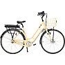 SCO Premium E-Classic dame elcykel 7 gear 28" 2023 - lys beige