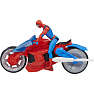 Disney Spider-Man figur og motorcykel