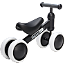 PUCH løbecykel 4 hjul 10" - sort