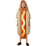 Hotdog kostume - str. 140 cm